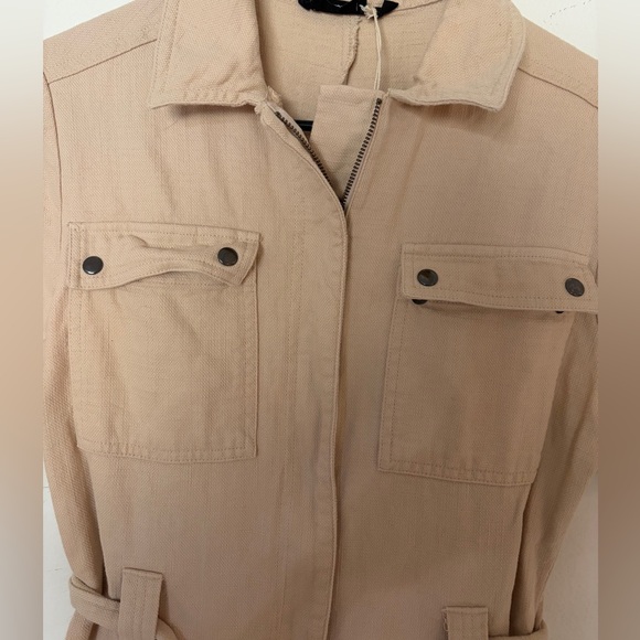 Stylish Tan Jumpsuit - Picture 3 of 14